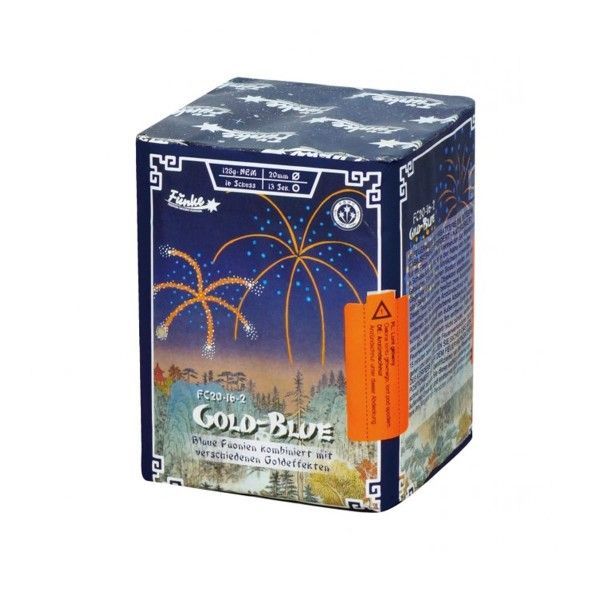 Gold Blue FC20-16-2 von Funke Batteriefeuerwerk Funke Gold Blue FC20-16-2 von Funke Batteriefeuerwerk Funke