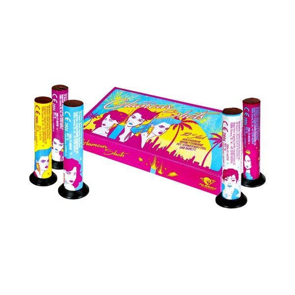 Glamour Shots von Funke, F2 Single Shots Batteriefeuerwerk Funke