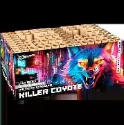 Lesli Killer Coyote mit 108 Schuss Verbundfeuerwerk NEU Lesli Killer Coyote mit 108 Schuss Verbundfeuerwerk NEU