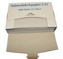 Sahneabdeckpapier / klassisch / 18x24cm / 1.000 Stk Sahneabdeckpapier / klassisch / 18x24cm / 1.000 Stk