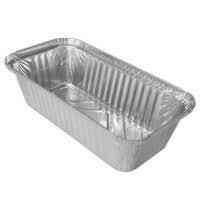 Aluschalen R13L 100Stk.(202×109×57mm), 670 ml Alu