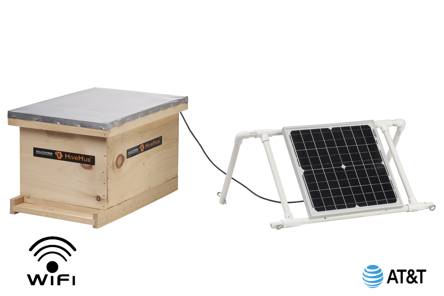 HiveHub™ HH-20MS for AT&T, Solar-powered