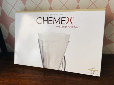 Filtros Chemex 3 Tazas (100 Ud.)