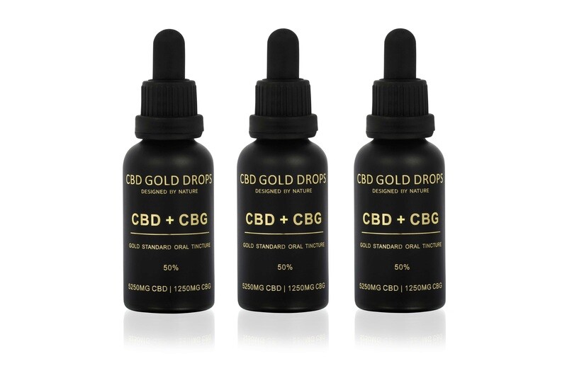 BUY 3 x HEMP GOLD DROPS 50% CBD 5250mg + CBG 1250mg 30ml BUY 3 x HEMP GOLD DROPS 50% CBD 5250mg + CBG 1250mg 30ml