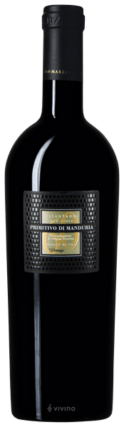 Sessantanni Old Vines 2015 (Primitivo) 4.5/5.0⭐️ Red Wine, Grapes: 100% Primitivo