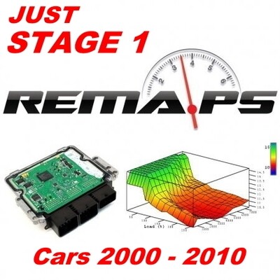Just Stage 1 Power Map - Cars 2000- 2009
