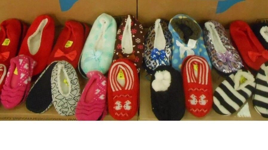 Lot Revendeur – Palette de 80 paires de chaussons – Produits neufs