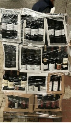 600 bouteilles de vin