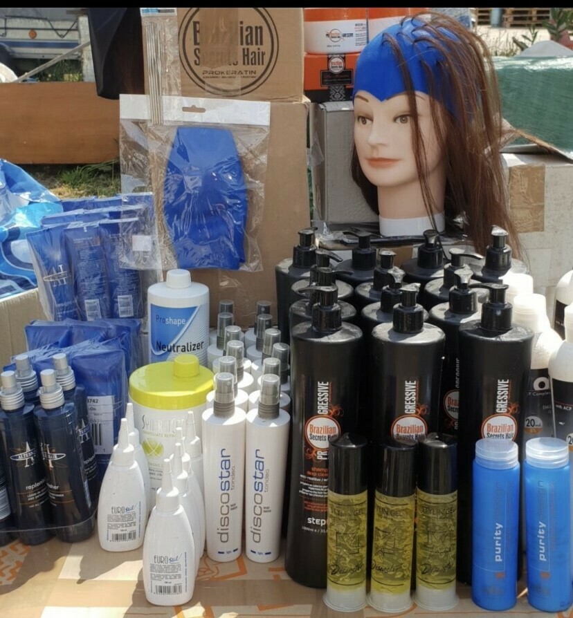 260 Pièces tout pour les cheveux (produits professionnels)