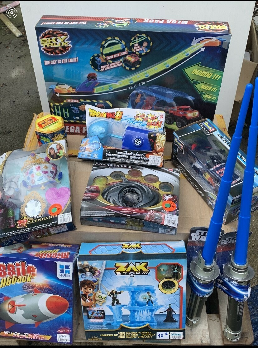 Jouets pas chers en destockage sur