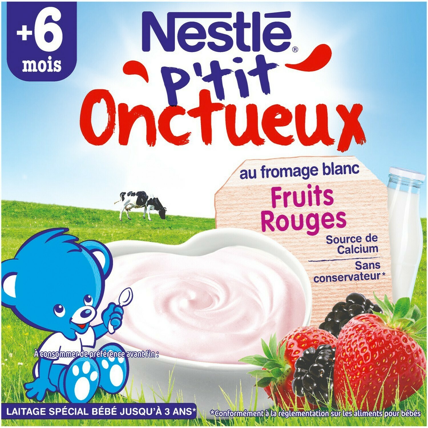 Lot De 6 Packs Desserts Bebe 6 Mois Fruits Rouges Nestle P Tit Onctueux Lot De 6 Packs Desserts Bebe 6 Mois Fruits Rouges Nestle P Tit Onctueux