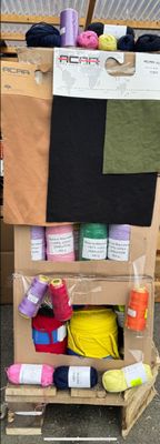 Palette complète de 220 pièces de mercerie