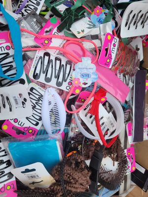 💇♀️ Lot de 100 accessoires cheveux – Styles et couleurs variés