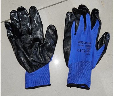 pair de gant taille 10 - bleu x10 