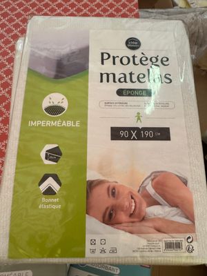1 protège matelas éponge 1 protège matelas éponge