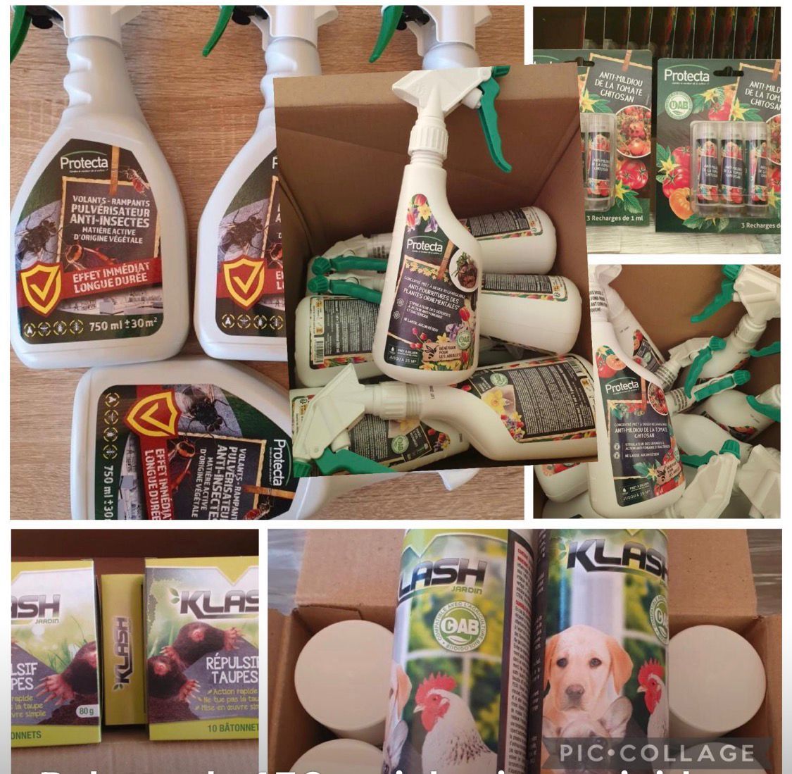 Palette de 200 articles contrôle les nuisibles,