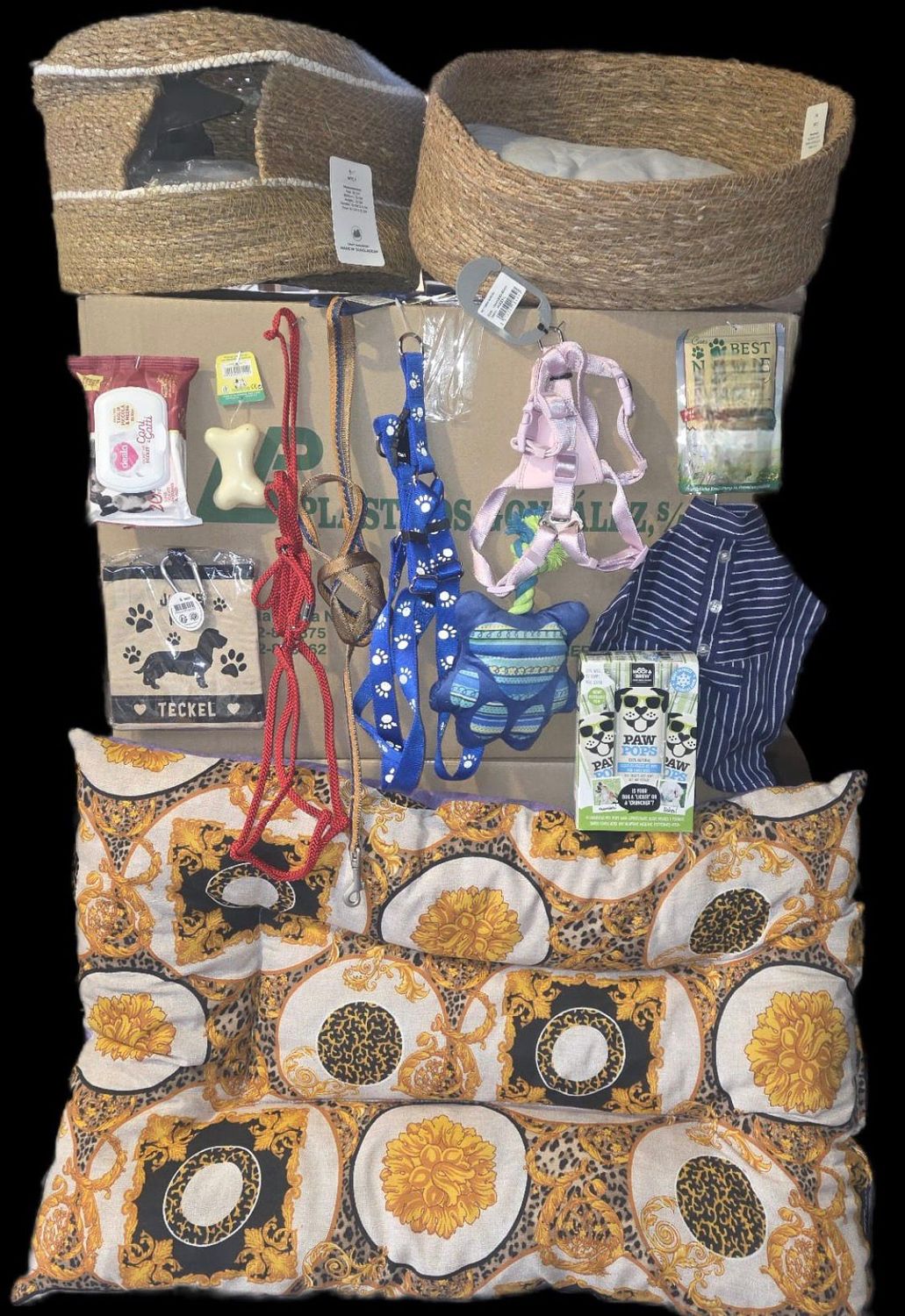 Palette de 110 articles animalerie