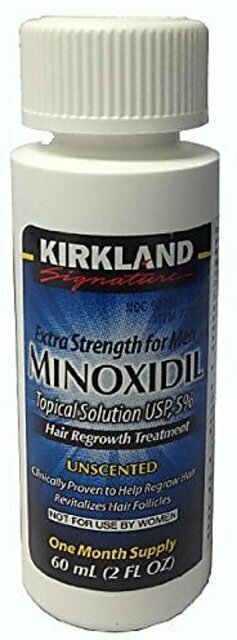 KIRKLAND 
Beard growth formula/baldness remedy (1 month supply)