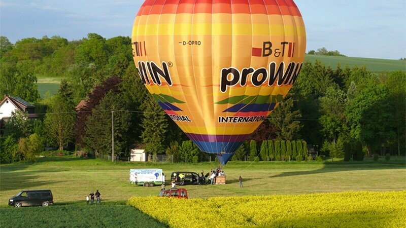 Ballonfahrt: "Stratos"