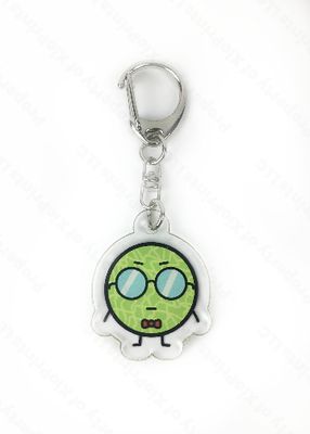1 inch Clear Acrylic Charms