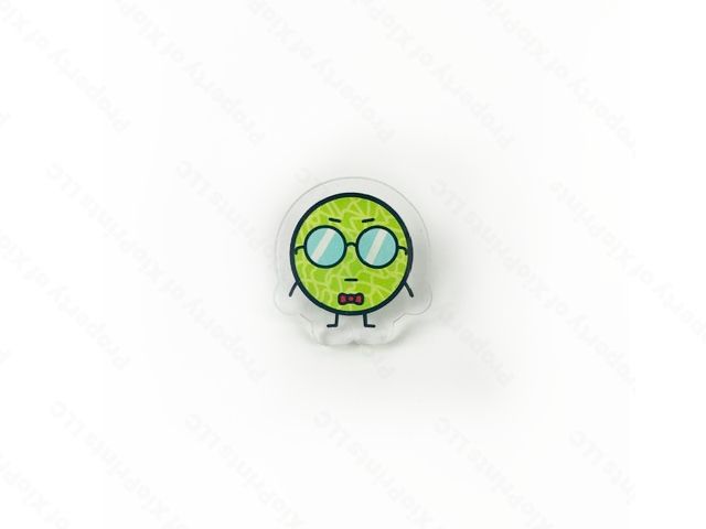 1 inch Clear Acrylic Pins