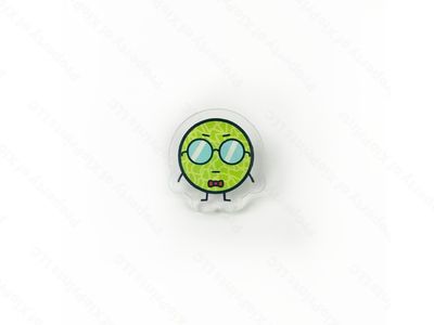 1 inch Clear Acrylic Pins