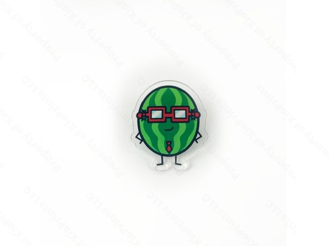 2 inch Clear Acrylic Pins