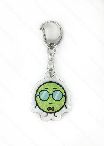 1 inch Single-Sided Clear Acrylic Charms