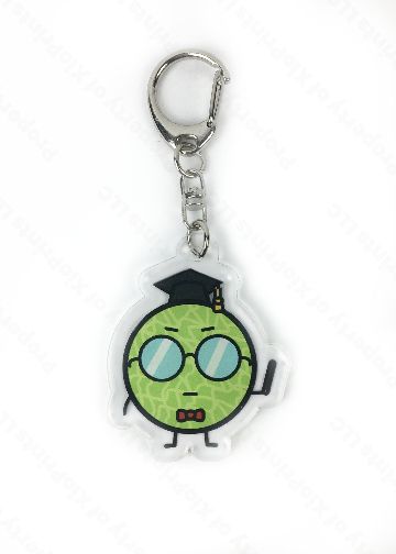 1.5 inch Single-Sided Clear Acrylic Charms