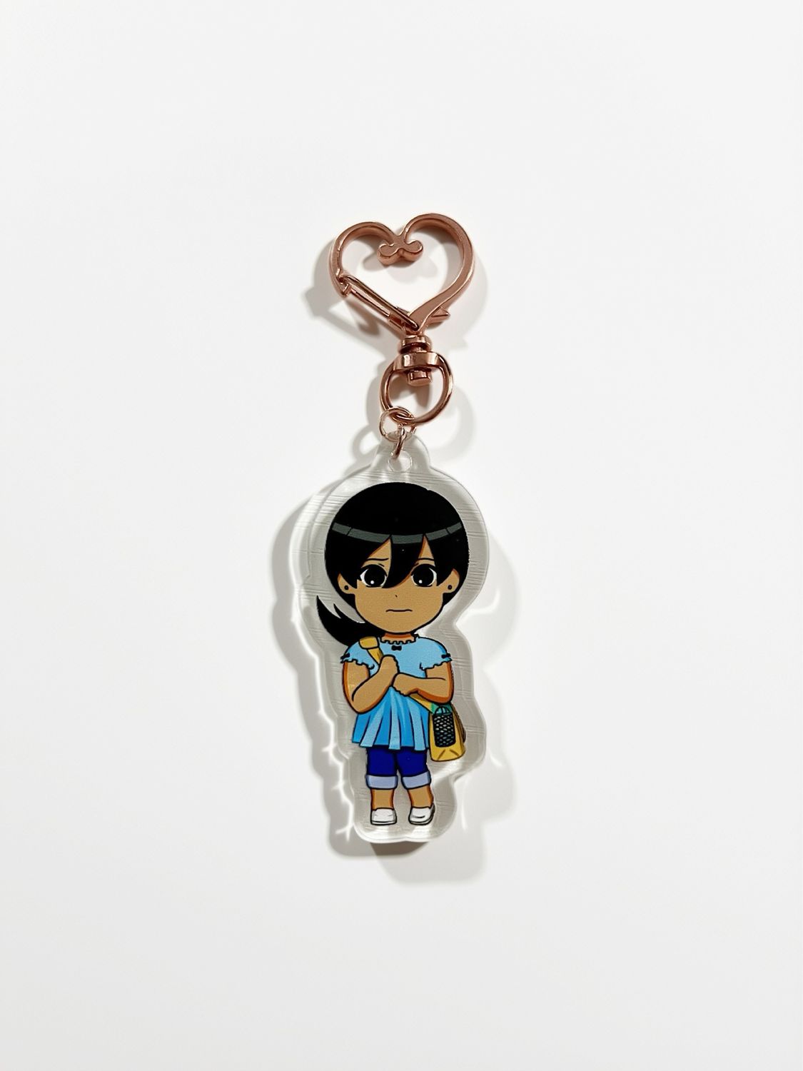 2.5 inch Single-Sided Clear Acrylic Charms