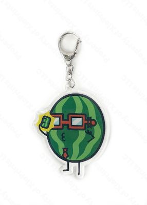 2.5 inch Double-Sided Clear Acrylic Charms