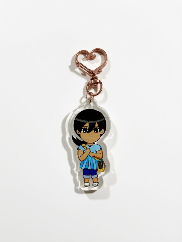 2.5 inch Double-Sided Clear Acrylic Charms