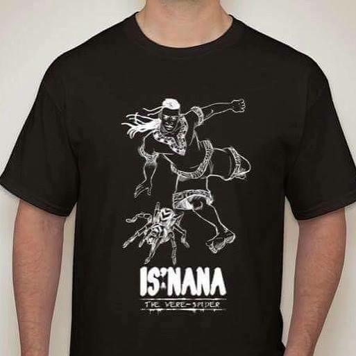 Is'nana the Were-Spider T-Shirt Designed by Daryl Toh