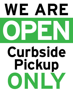 Curbside Pick Up Sign Curbside Pick Up Sign
