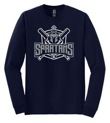SPARTANS BASEBALL Long Sleeve T-Shirt