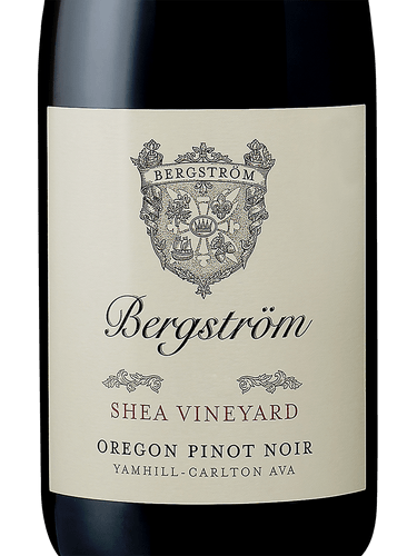 Bergstrom Shea Vineyard Pinot Noir Yamhill-Carlton District 2018 (750 ml)