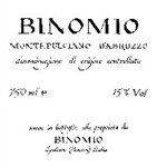 Binomio Montepulciano d&#39;Abruzzo 2018 (750 ml)