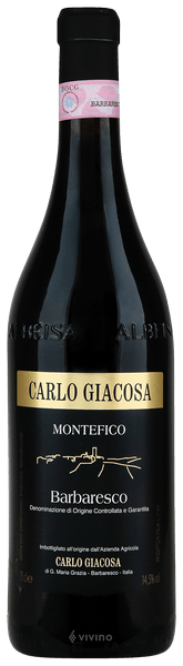 Carlo Giacosa Montefico Barbaresco 2018 (750 ml)