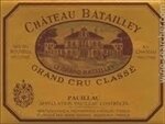 Chateau Batailley Grand Cru Pauillac 2016 (750 ml)