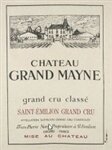 Chateau Grand Mayne Saint-Emilion Grand Cru 2020 (750 ml)