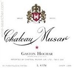 Chateau Musar Bekaa Valley 1969 (750 ml)