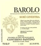 Conterno Fantino Barolo Sori Ginestra 2017 (750 ml)