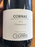 Domaine Courbis Champelrose Cornas 2015 (750 ml)