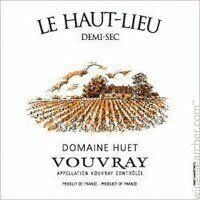 Domaine Huet Vouvray Le Haut Lieu Sec Loire 2019 (750 ml)