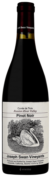 Joseph Swan Vineyards Cuvee de Trois Pinot Noir 2017 (750 ml)