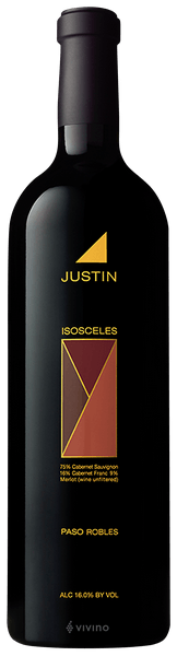 Justin Isosceles 2019 (750 ml)