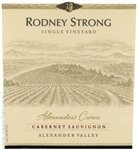 Rodney Strong Alexander's Crown Cabernet Sauvignon 2015 (750 ml)