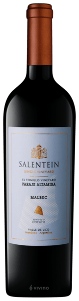 Salentein Finca El Tomillo Single Vineyard Malbec 2017 (750 ml)