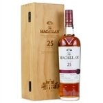 The Macallan Sherry Oak 25 Year Old Single Malt Scotch Whisky (750 ml)