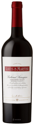Louis M. Martini Alexander Valley Cabernet Sauvignon 2017 (750 ml)